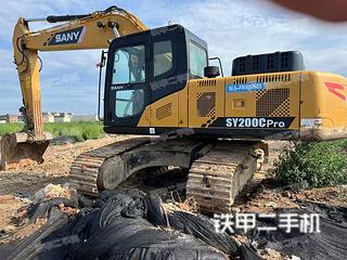 三一重工SY200C挖掘机实拍图片