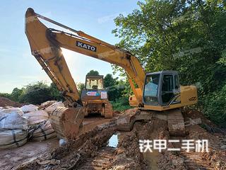 加藤HD820-R5挖掘机实拍图片