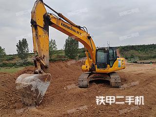 龙工LG6225E挖掘机实拍图片