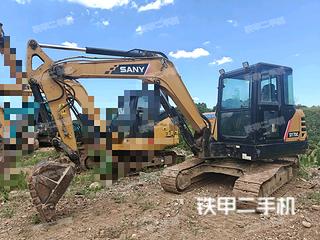 三一重工SY60C挖掘机实拍图片