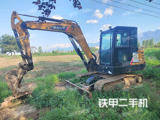 三一重工SY55C挖掘机实拍图片