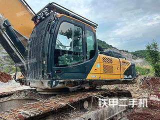 现代R520L-9VS挖掘机实拍图片