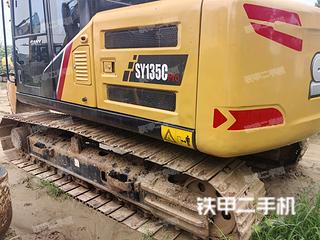 北京三一重工SY135C挖掘机实拍图片