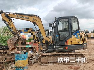 柳工CLG906E挖掘机实拍图片
