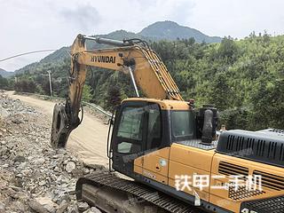 现代R385LVS挖掘机实拍图片
