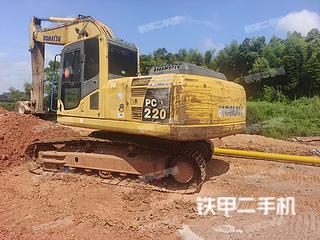 小松PC200-8挖掘机实拍图片