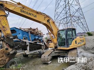山推SE210W挖掘机实拍图片
