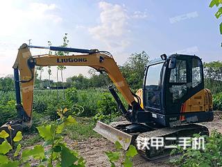 柳工CLG906E挖掘机实拍图片