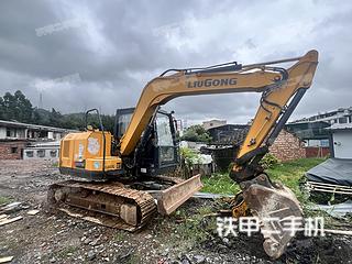 柳工CLG9075E挖掘机实拍图片