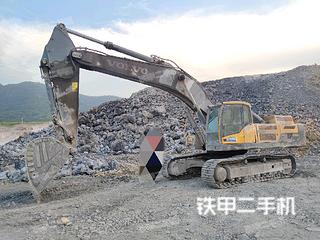 沃尔沃EC480DL挖掘机实拍图片