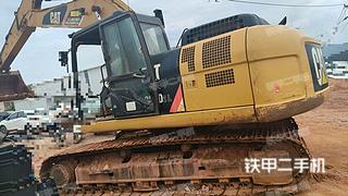 卡特彼勒320D2L液压挖掘机实拍图片