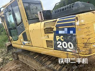 小松PC200-8挖掘机实拍图片