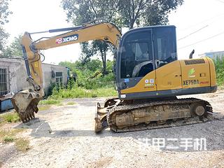 徐工XE75DA挖掘机实拍图片