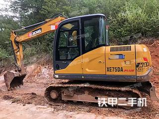 徐工XE75DA挖掘机实拍图片