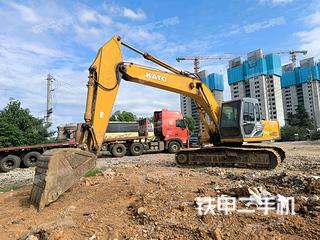 加藤HD820R挖掘机实拍图片