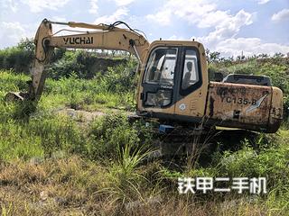 玉柴YC135-8挖掘机实拍图片