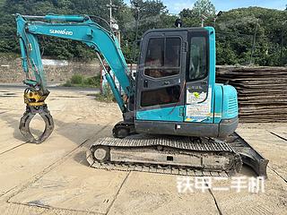 山河智能SWE70E挖掘机实拍图片