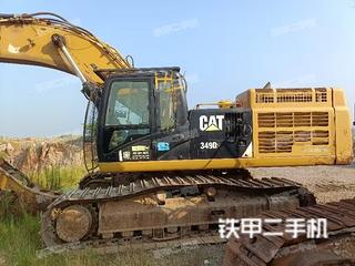 卡特彼勒349D2液压挖掘机实拍图片
