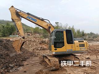 徐工XE135D挖掘机实拍图片