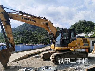 柳工CLG920E挖掘机实拍图片