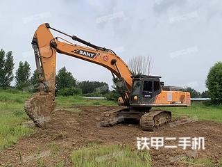 三一重工SY385H挖掘机实拍图片
