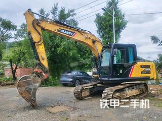三一重工SY155H挖掘机实拍图片