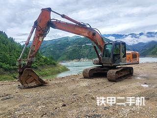 重庆日立ZX210H-3挖掘机实拍图片