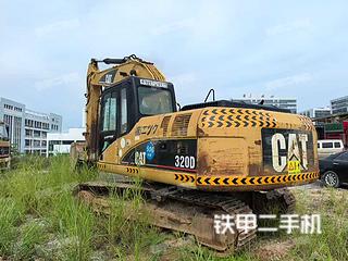 卡特彼勒320D液压挖掘机实拍图片