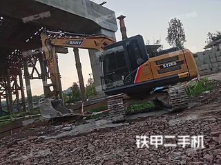 三一重工SY155H（国四）挖掘机实拍图片