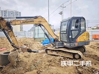柳工CLG906E挖掘机实拍图片