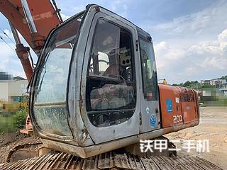 合肥日立ZX200挖掘机实拍图片