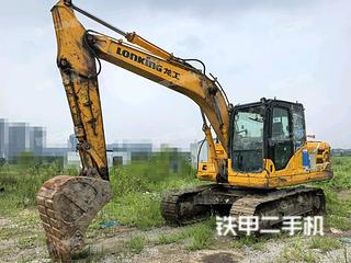 龙工LG6135挖掘机实拍图片