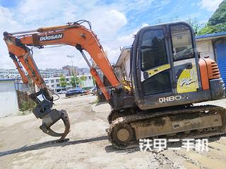 斗山DH80-7挖掘机实拍图片