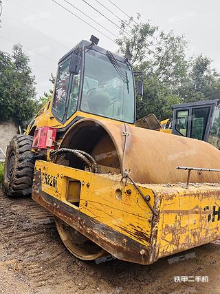 山推SR22MC压路机实拍图片