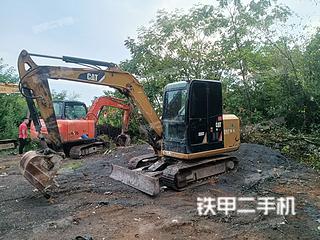 卡特彼勒306E2小型液压挖掘机实拍图片