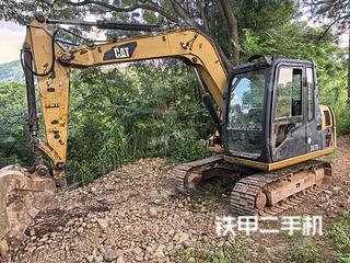 卡特彼勒307D液压挖掘机实拍图片