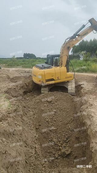 柳工CLG913E挖掘机实拍图片