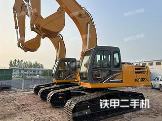 加藤HD1023-R5挖掘机实拍图片