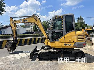 徐工XE60CA挖掘机实拍图片