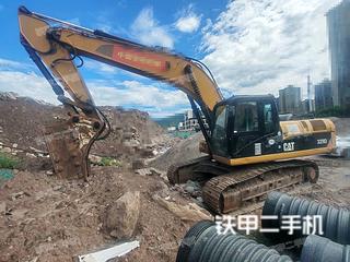 卡特彼勒329D挖掘机实拍图片