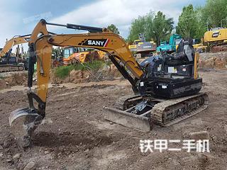 三一重工SY35C挖掘机实拍图片
