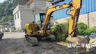 桂林卡特彼勒305.5挖掘机实拍图片