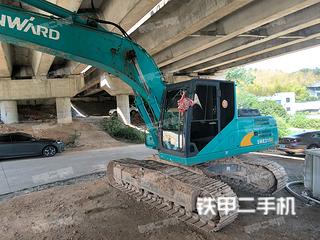 山河智能SWE215E挖掘机实拍图片