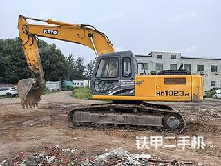 加藤HD1023R挖掘机实拍图片