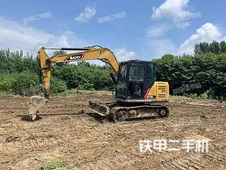 三一重工SY75C-10挖掘机实拍图片