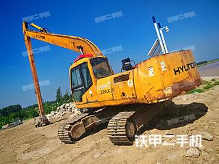现代R220LC-5挖掘机实拍图片