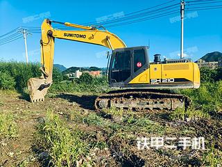 住友SH210-6挖掘机实拍图片