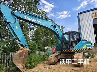 山河智能SWE215E挖掘机实拍图片