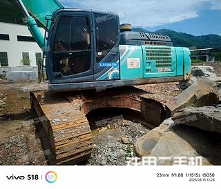 神钢SK350LC-10挖掘机实拍图片