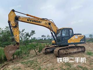 现代R225LVS挖掘机实拍图片